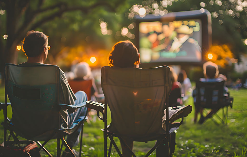 neighbourhood outdoor movie