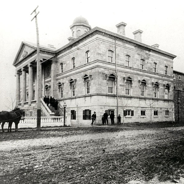 Welland Courthouse image from the late 1800s