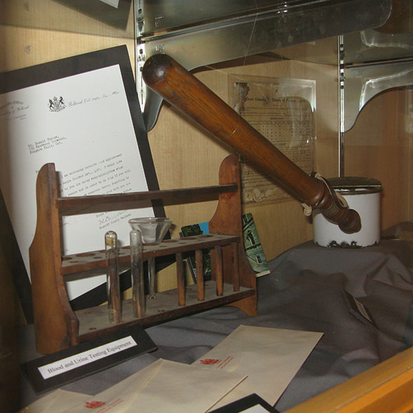 image of An exhibit housed at the Welland Courthouse