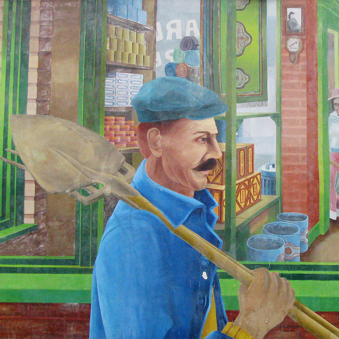image of a mural