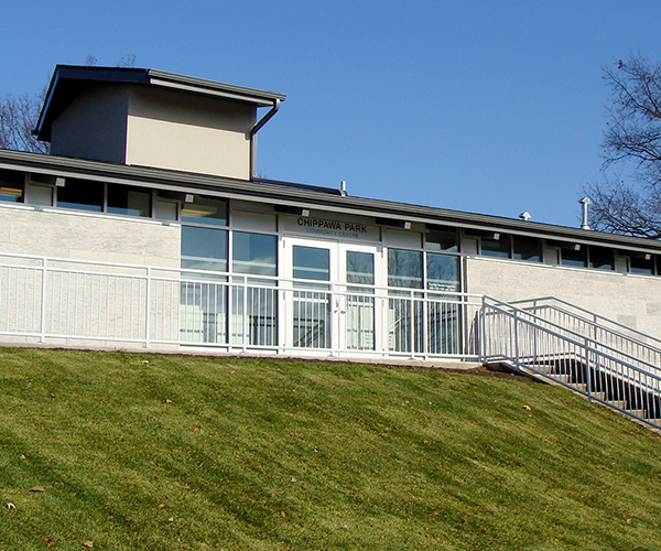 image of the inside of the Chippawa Park Community Centre