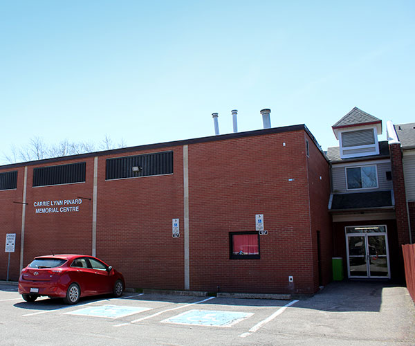 image of the inside of the Carrie Lynn Pinard Community Centre