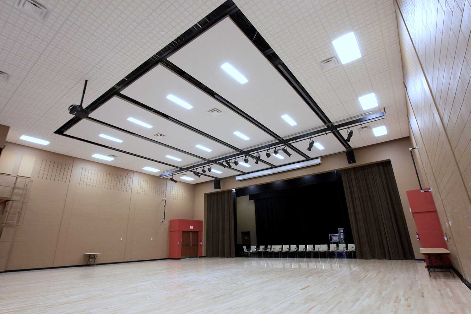 image of the theater at the Community Centre