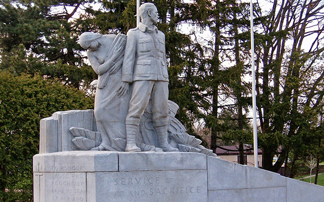 image of Welland Crowland War Memorial now