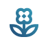 icon of a flower