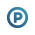image of a p with a circle