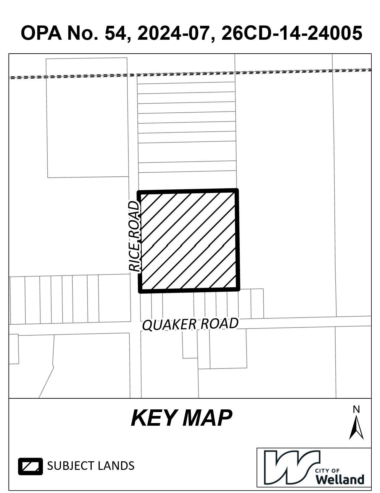 key map for 450 Rice Road