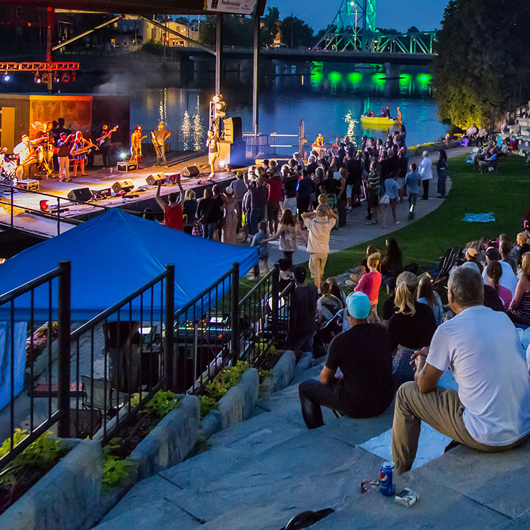 a summer concert