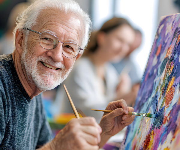 image of  man swimming