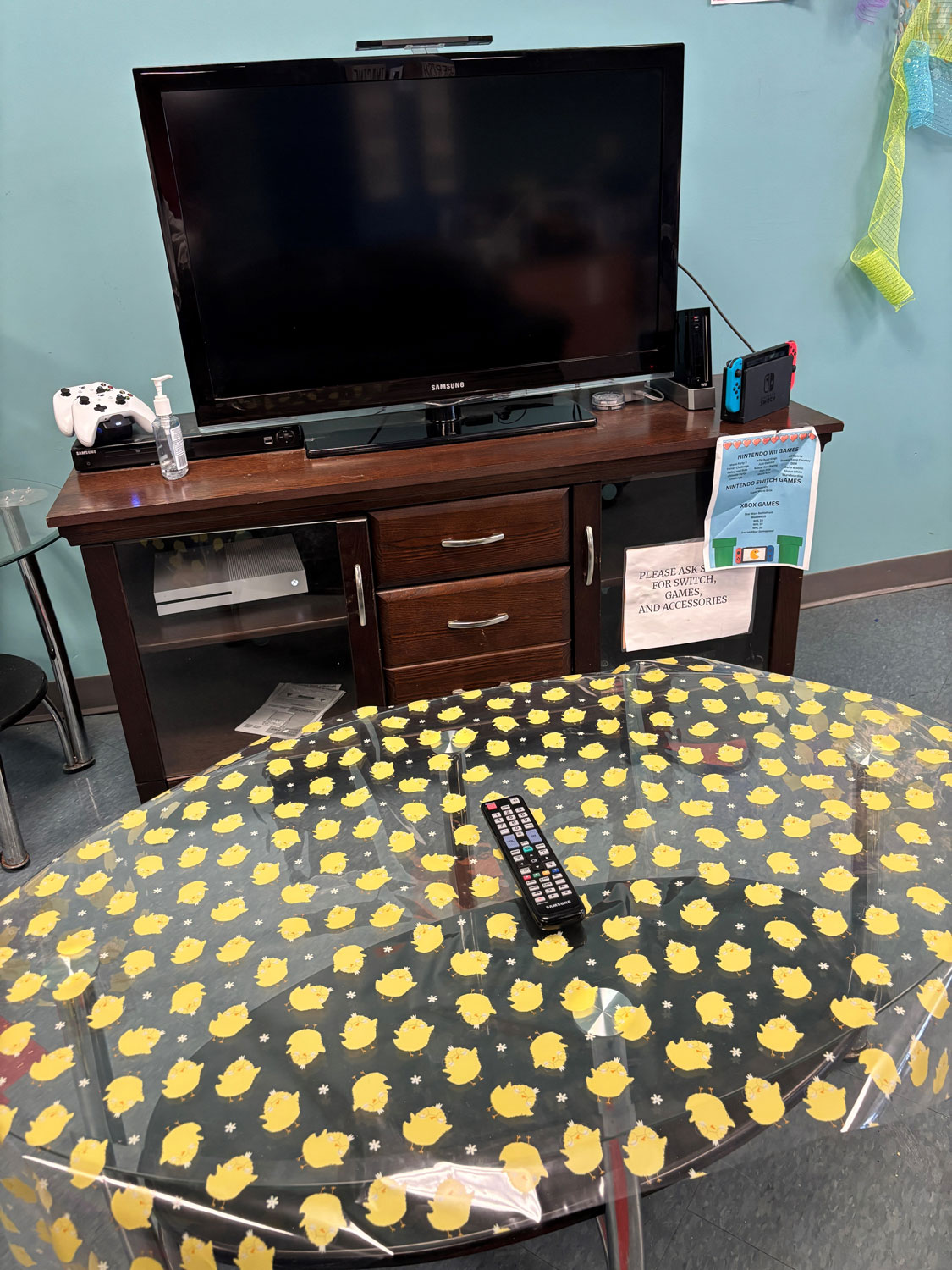 image of the gaming consoles