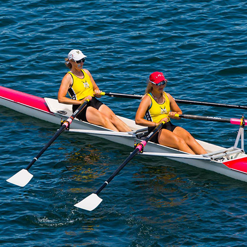 image of rowers